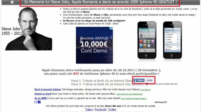 un roman speculeaza moartea lui steve jobs cu o inselatorie pe facebook
