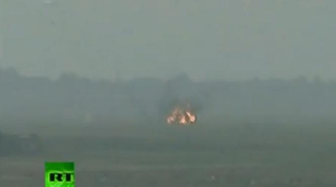 un avion chinez de lupta s a prabusit in timpul in timpul unei demonstratii video