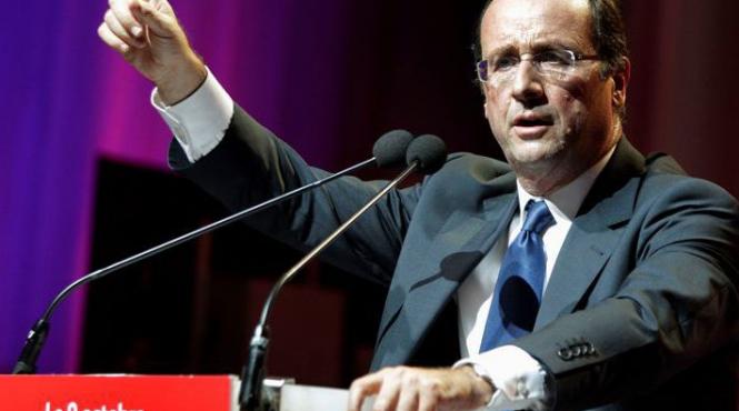 francois hollande si a anuntat candidatura pentru alegerile prezidentiale din 2012