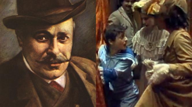 caragiale si d l goe statui in fata primariei din ploiesti