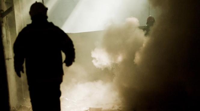 incendiu de proportii langa manastirea casin