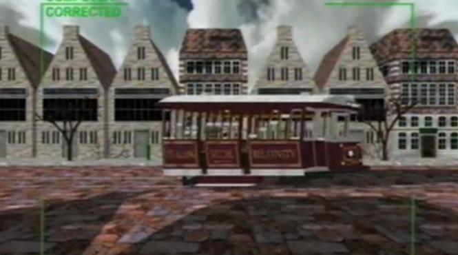 cum s ar vedea un tramvai calatorind cu viteza luminii video