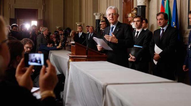 tehnocratii lui monti se pregatesc de show
