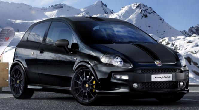 abarth punto scorpione este limitat la 99 de exemplare