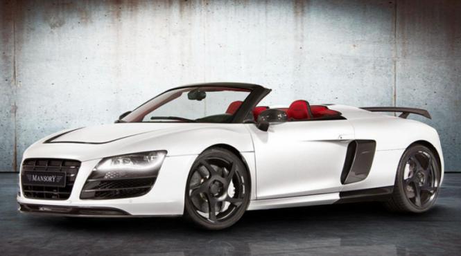 mansory il scoate la iveala pe propriul audi r8 v10 spyder