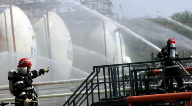 explozie puternica la o conducta de gaze din ialomita