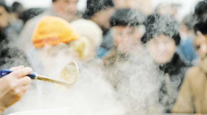 la cazanul armatei de 1 decembrie