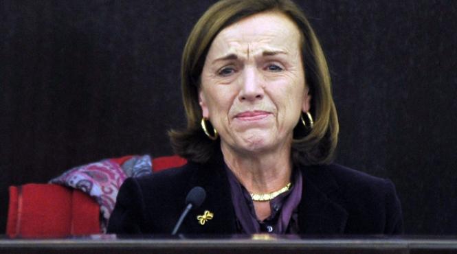 ministrul italian al protectiei sociale izbucneste in plans cand anunta ca pensiile nu vor mai fi indexate video