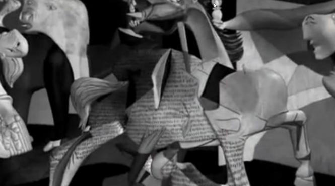 un picasso 3d video