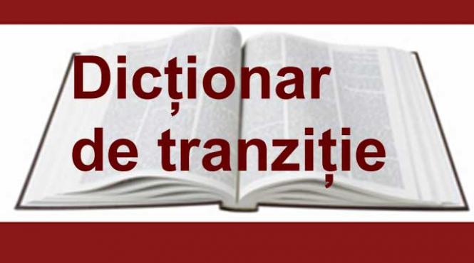 dictionar de tranzitie