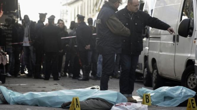 un extremist italian a ucis doi vanzatori ambulanti senegalezi si a ranit alti trei dupa care s a sinucis