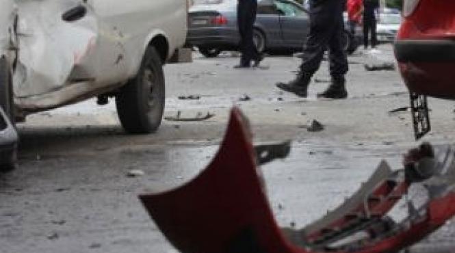 accident in lant in cartierul drumul taberei doua persoane ranite si opt masini avariate