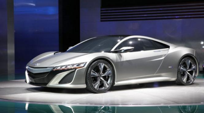 conceptul honda acura nsx a fost prezentat la detroit