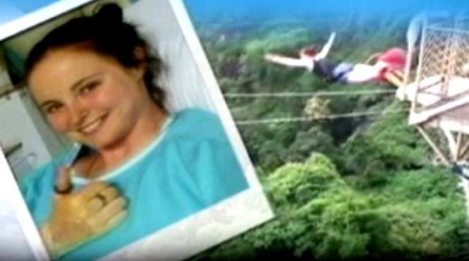 supravietuire miraculoasa a cazut de la peste 100 de metri in timp ce facea bungee jumping in apropierea cascadei victoria video