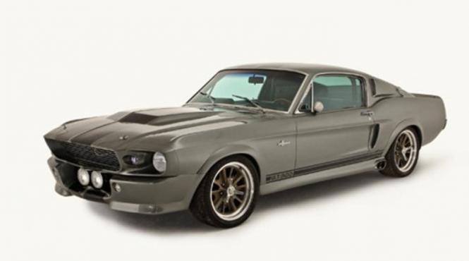un mustang gt eleanor din 1967 este scos la licitatie