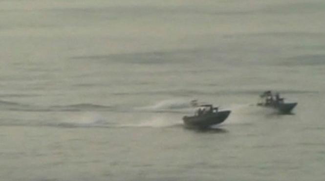 vedete iraniene hartuiesc navele americane militare stationate in golful persic