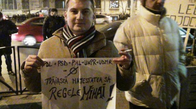 mesajul unui manifestant misterios catre casa regala pe blogul principelui radu
