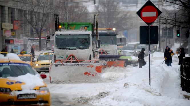 aberatie absoluta masinile de deszapezire s au intors de la soseaua de centura pentru ca nu aveau roviniete