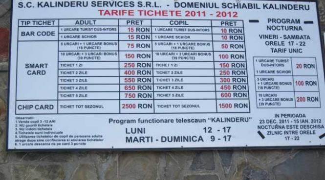 reduceri de preturi la partia din busteni ski pass ul pentru o zi costa acum 125 de lei