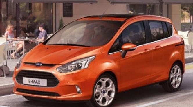 ford romania a prezentat prima imagine oficiala cu modelul de serie b max care va fi fabricat la craiova