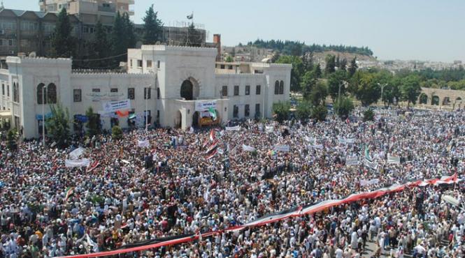 barack obama indeamna regimul de la damasc sa se retraga de la putere