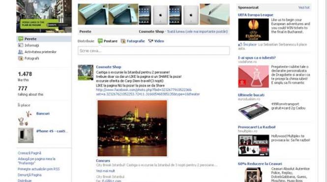 inselaciune de proportii pe facebook cu pagini false orange vodafone cosmote