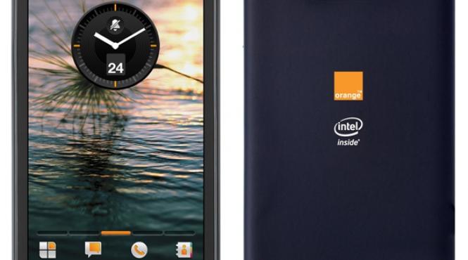 orange lanseaza un smartphone cu procesor intel