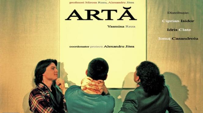 spectacolul de licenta arta dupa un text de yasmina reza marti la cool cat