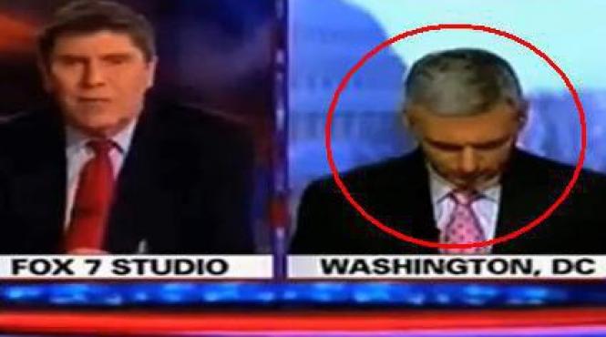 un reporter al televiziunii fox 7 doarme ca un prunc in direct salut doug doug esti acolo doug video