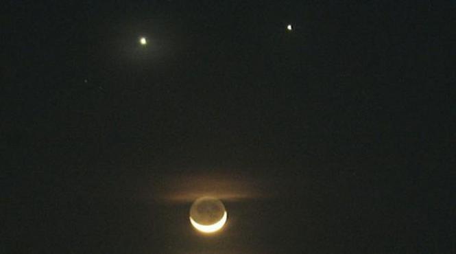 spectacol ceresc venus si jupiter intr o aliniere rara in aceasta saptamana video