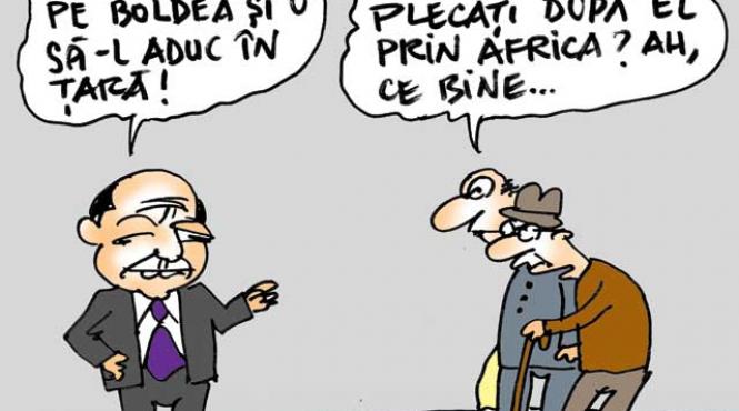 caricatura zilei 26 martie 2012