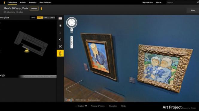 google art project 151 de muzee pot fi vizitate cu un simplu click
