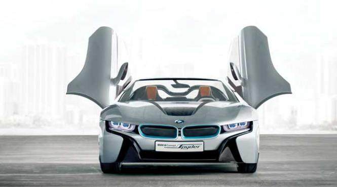 din alta galaxie bmw i8 spyder