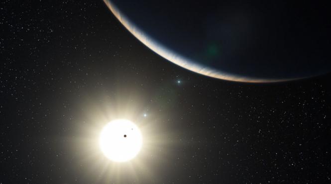 a fost descoperit un sistem solar cu mai multe planete decat al nostru video