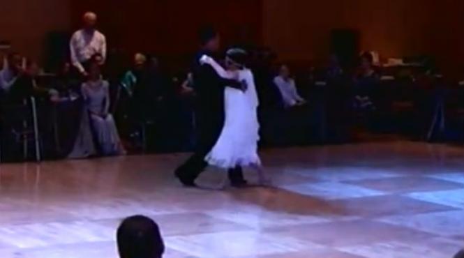 video o batranica de 94 de ani a impresionat publicul unui concurs dansand quickstep