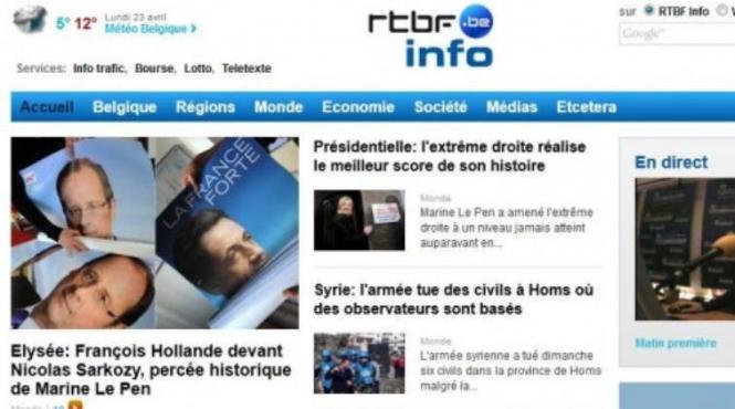 audienta monstru pe site urile care au spart embargoul rezultatelor exit poll din franta chiar agentia france presse este anchetata de parchet