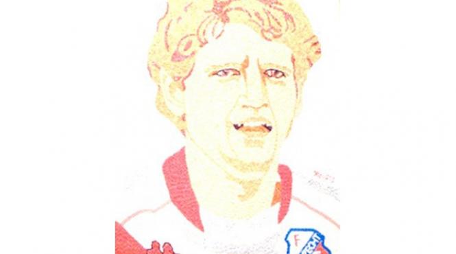 mihaita nesu are un portret din seminte realizat de o aradeanca