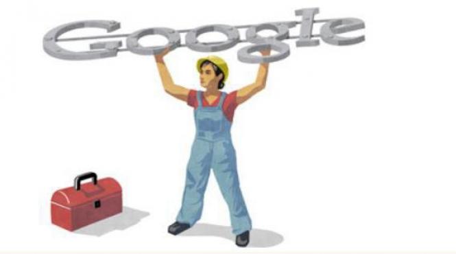 google sarbatoreste ziua muncii printr un logo special