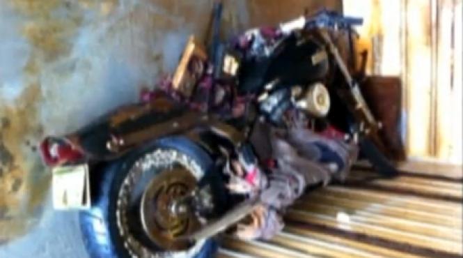 o motocicleta harley davidson furata de tsunami din japonia a ajuns in canada video
