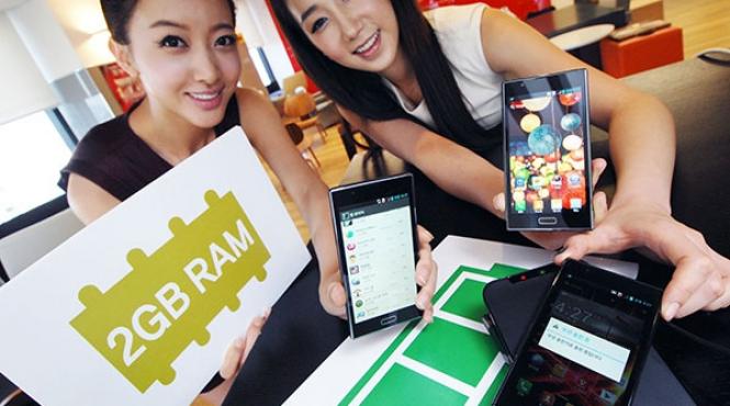 optimus lte2 primul smartphone cu 2gb ram