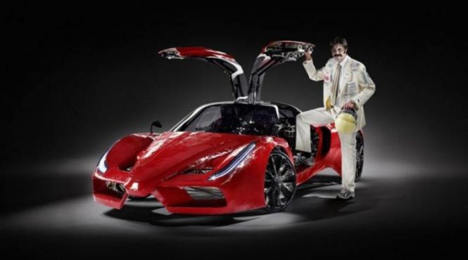 la ghidonul unui ferrari fxx