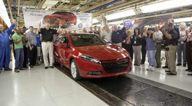 primul exemplar de serie dodge dart a fost fabricat
