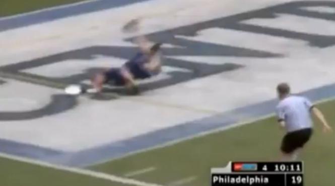 video cea mai tare prindere de la un meci de frisbee