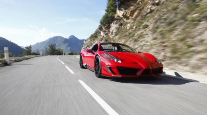 mansory mai face o victima 458 spider