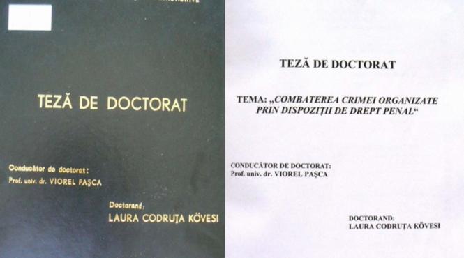 lucrarea de doctorat a procurorului general al romaniei este un plagiat l c kovesi a copiat inclusiv din referate scolare ro referat ro 6profu ro