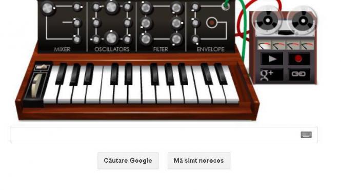 robert moog inventatorul sintetizatorului omagiat de google printr un logo special