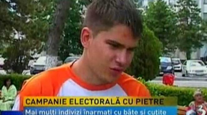 bataie intre sustinatorii pnl si psd navodari video