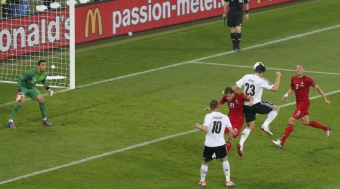 germania a debutat cu dreptul la euro invingind portugalia cu 1 0