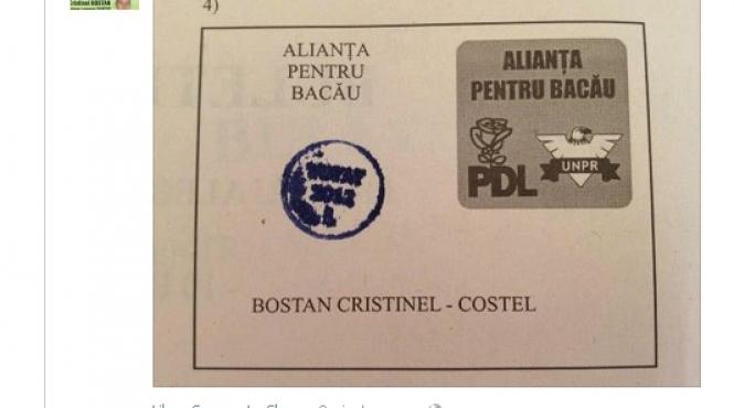 buletin de vot fotografiat si pus pe facebook