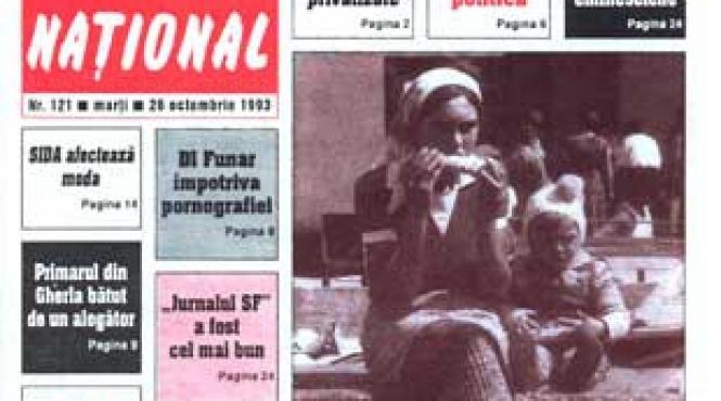 20 de ani intr unul singur jurnalul national 1993